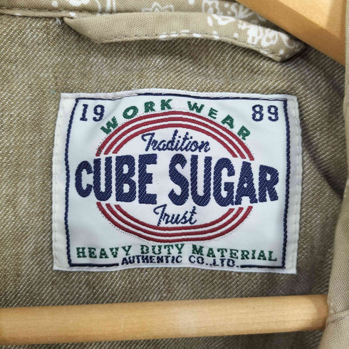 キューブシュガー CUBE SUGAR ウェザーバンダナプリント ジップパーカー メンズ JPN:M